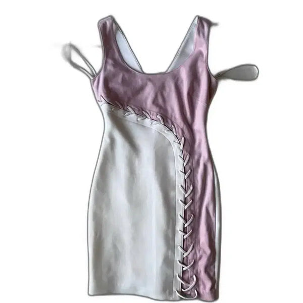 [BUNJANG] Guess Sexy Slim Fit Strap Detail Dress XS / Guess 섹시 슬림핏 끈 디테일 원피스 XS