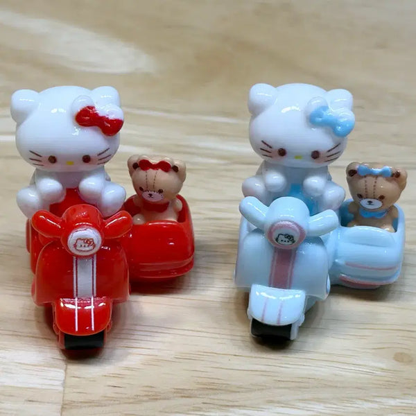 [BUNJANG] Miniature Kitty Mini Motorcycle Figure Red / 미니어쳐 키티 미니 오토바이 피규어