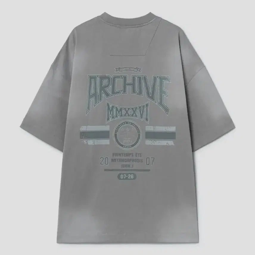 [BUNJANG] Juun.J Football Oversized Short Sleeve T-Shirt M / 26ss 준지 풋볼 오버핏 숏슬리브 M