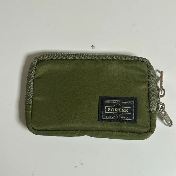 [BUNJANG] Porter Nylon Wallet Khaki / 포터 나일론 지갑 카키