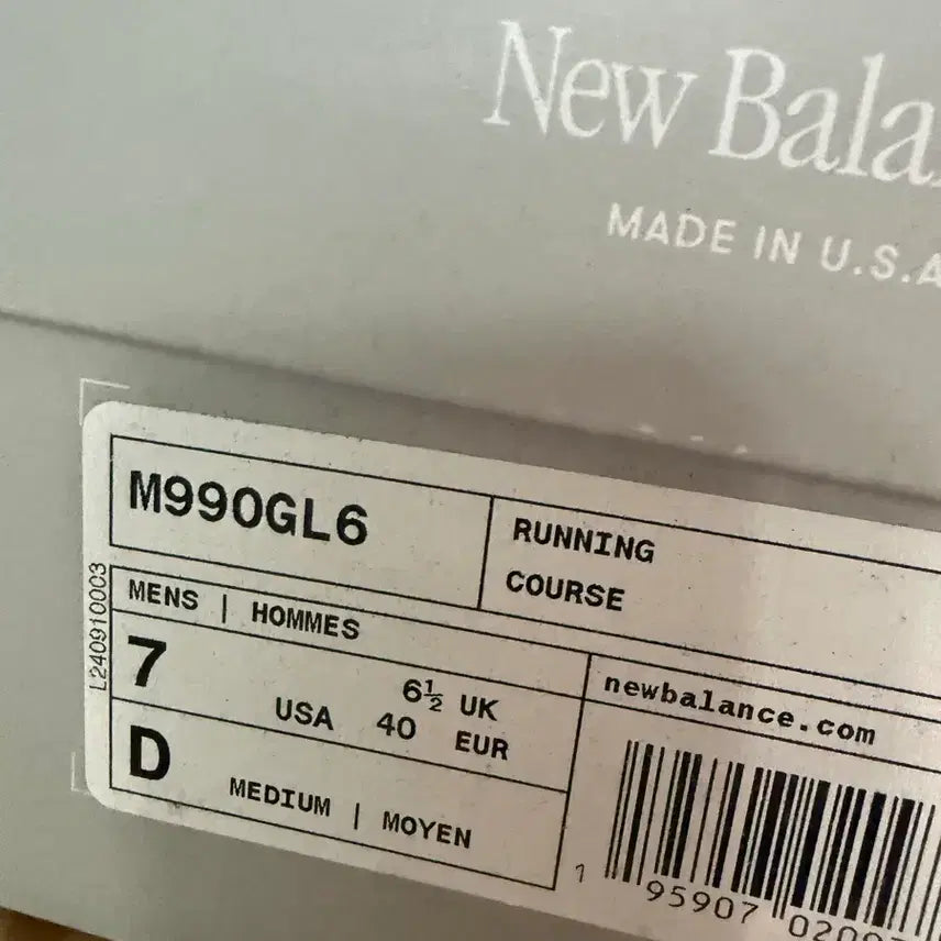 [BUNJANG] New Balance 990v6 Sneakers / 뉴발란스 990v6
