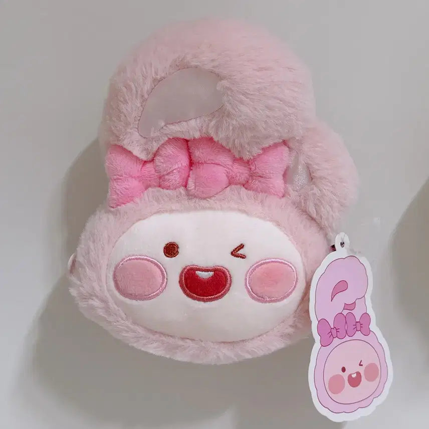 [BUNJANG] Kakao Friends Apeach x Esther Bunny Collaboration Plush Keychain, Wallet, Pouch / 카카오프렌즈 어피치 에스더버니 콜라보 인형키링 지갑 파우치