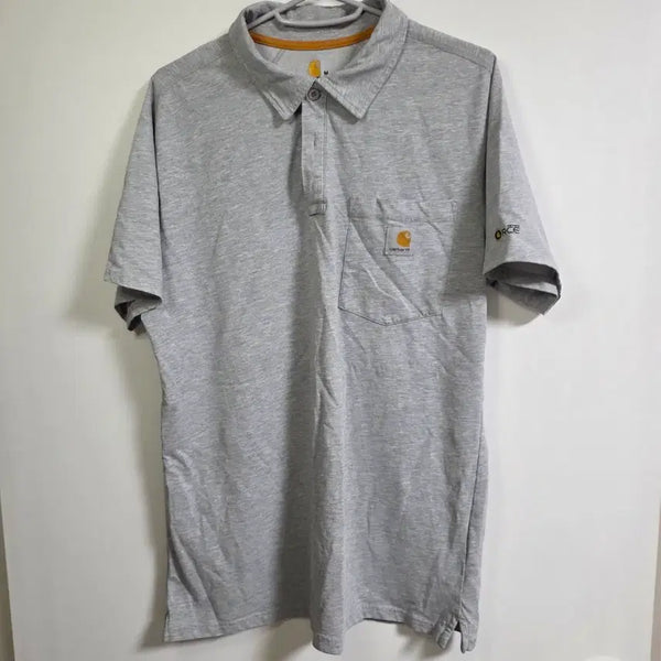 [BUNJANG] Carhartt Force Relaxed Fit Polo Shirt M / 미국 구매) 칼하트 포스 릴렉스핏 카라티 M 사이즈100 비흡연자