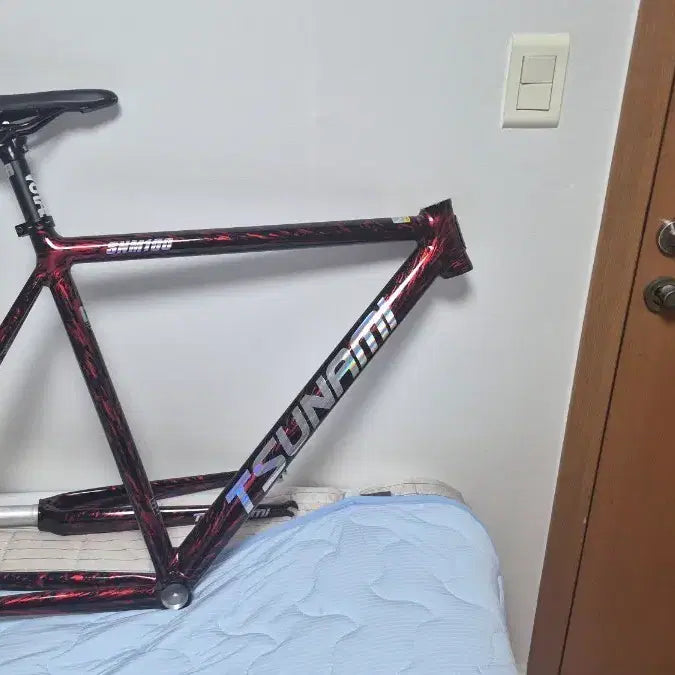 [BUNJANG] Tsunami SNM100 Flame Red Frameset / 쓰나미 snm100 프레임셋