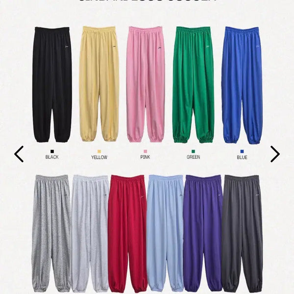[BUNJANG] Jebani Logo Jogger Yellow/Green (New) / (새거) 일주일 로고 조거 노랑,초록 진바니