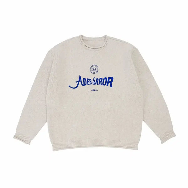[BUNJANG] Ader Error 22FW Verif Knit Ivory A3 / 아더에러 22fw 베리프 니트 아이보리 A3
