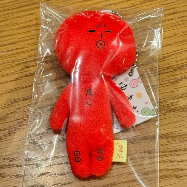 [BUNJANG] Yukio Octopus Plush Keychain / 유키오 문어 타코 인형 키링