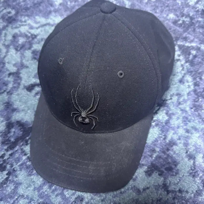 [BUNJANG] Spider Black Snapback Cap / 스파이더 스냅백 모자