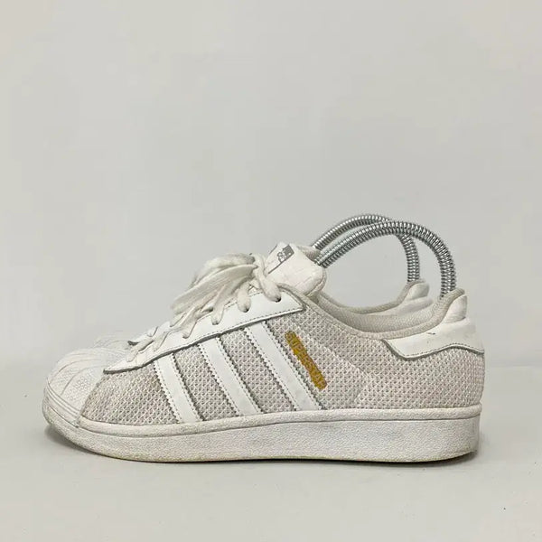 [BUNJANG] Adidas Classic Superstar White Sneakers (240mm) / 3.아디다스 클래식 슈퍼스타 화이트 [240]