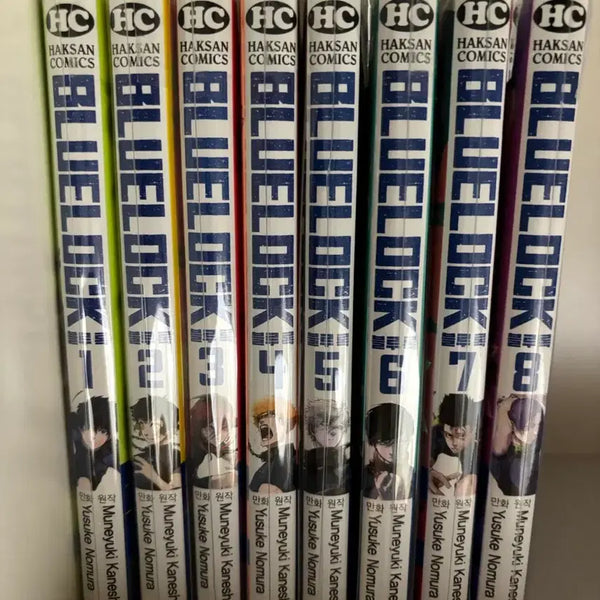 [BUNJANG] Blue Lock Manga Vol. 1-8 / 블루록 만화책 1~8권 판매합니다