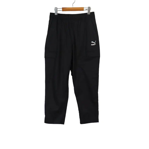 [BUNJANG] Puma Cargo Banding Jogger Pants - Black (M) / PUMA 카고 밴딩 팬츠 M 블랙 조거팬츠 스포츠웨어