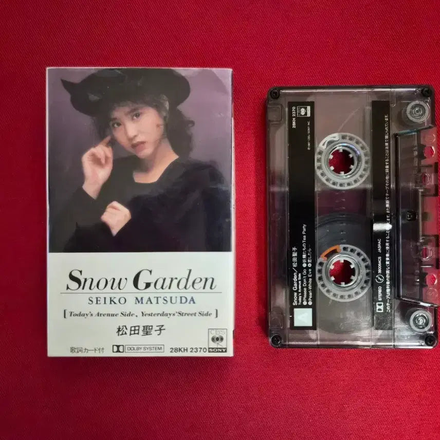 [BUNJANG] Seiko Matsuda Snow Garden Cassette Tape Album / 마츠다 세이코 크리스마스 앨범Snow Garden 카세트 테이프