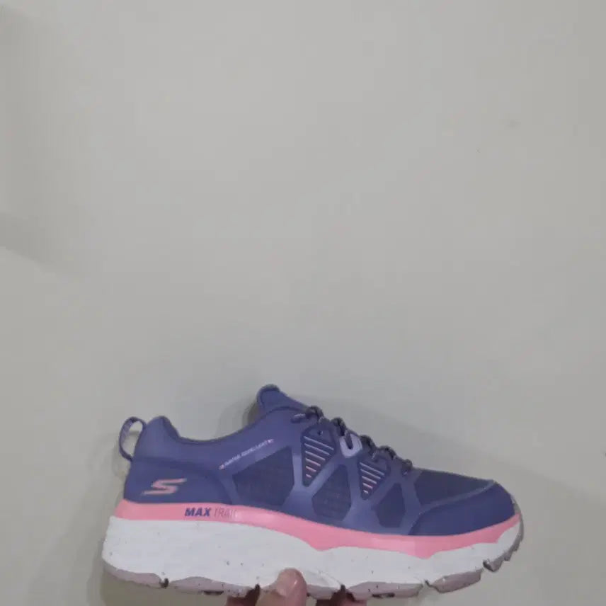 [BUNJANG] Skechers Max Cushioning Elite Trail Water Repellent Lavender Pink Sneakers / [240] 스케쳐스 맥스쿠셔닝 엘리트 트레일 라벤더핑크ㅡ단종매물,최저가