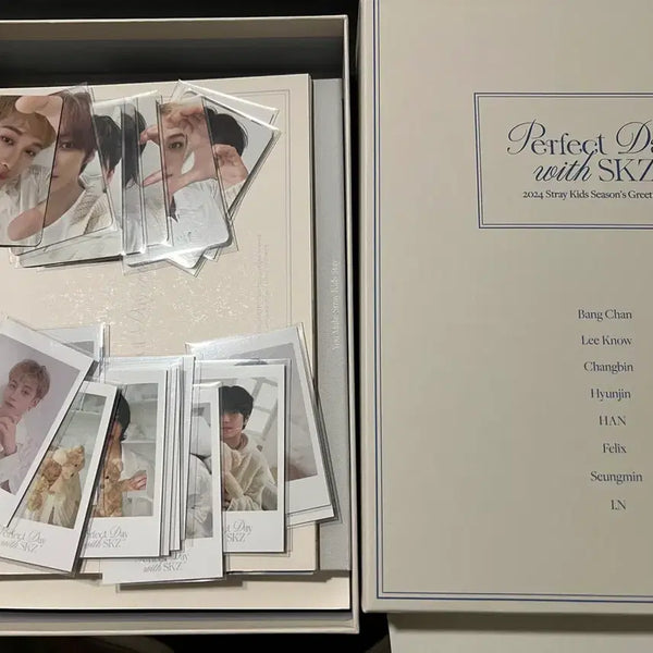 [BUNJANG] Stray Kids 2024 Season's Greetings Photocard / 스트레이키즈 2024 시즌그리팅 앨범 포카포함