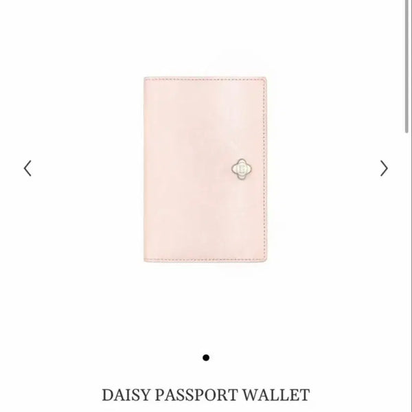 [BUNJANG] Minimute Daisy Passport Wallet Soap Pink / 미니뮤트 데이지 여권지갑 패스포트 월렛 솝핑크