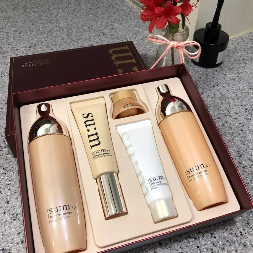 [BUNJANG] Su:m37 Skincare Set - Skin, Lotion, Essence, and Cleanser / 숨37 기초스킨로션에센스 화장품