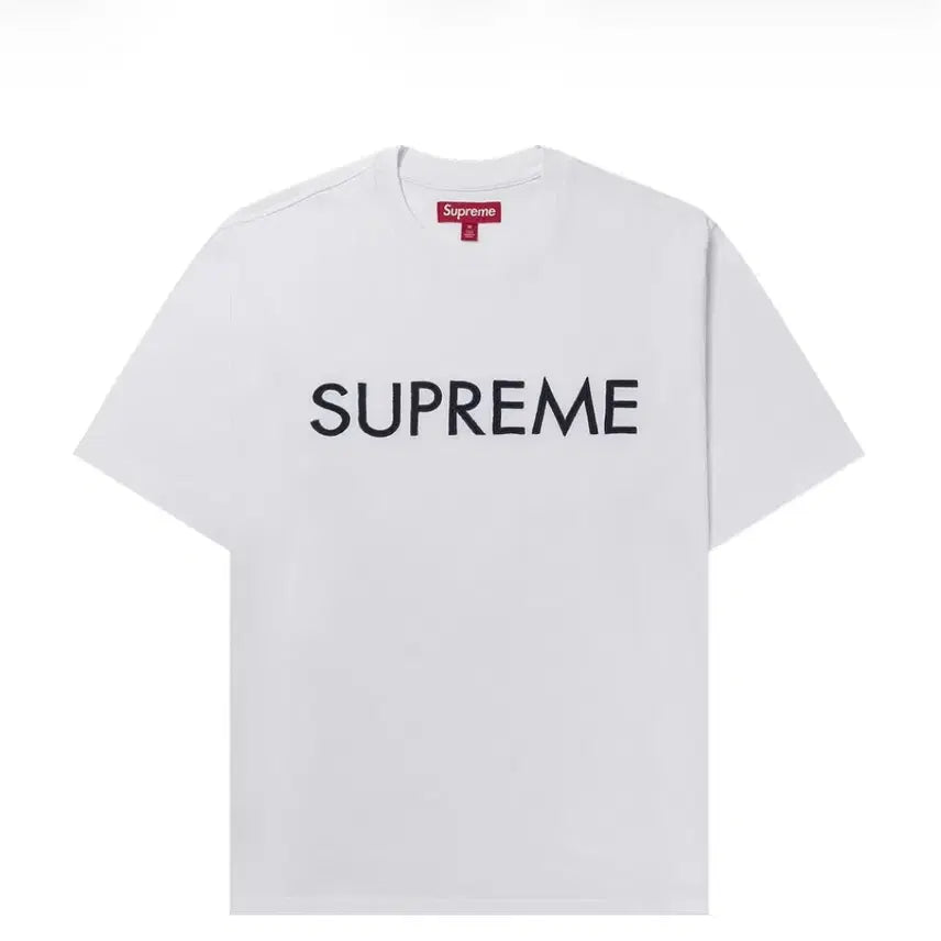 [BUNJANG] Supreme Capital Logo T-Shirt / 슈프림 Capital 반팔 M