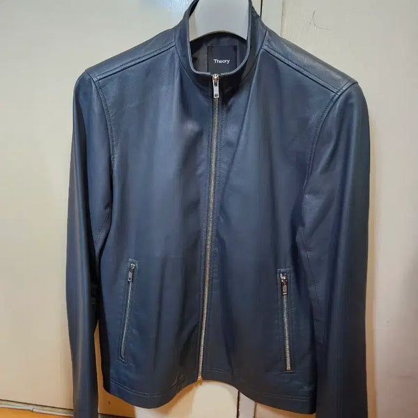 [BUNJANG] Theory Morvek Lambskin Leather Jacket / 100 L) 띠어리 Theory 모벡 Morvek 양가죽 램스킨 가죽자켓