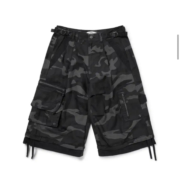 [BUNJANG] ETCE Cargo Layered Bermuda 2.0 Camo XL / etce 카고 레이어드 버뮤다 2.0 XL 카모