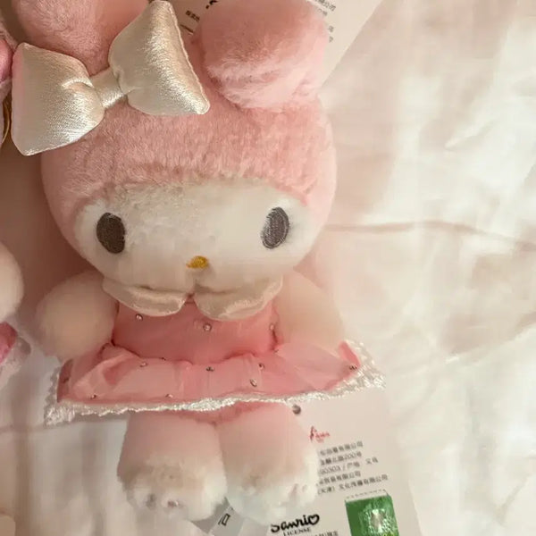 [BUNJANG] Sanrio Hello Kitty My Melody Plush Keychain / [새상품] 산리오 헬로키티 마이멜로디 인형 키링