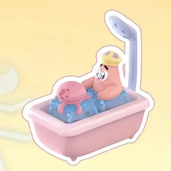 [BUNJANG] SpongeBob SquarePants Bikini Bottom Bubble Bath Keycap / 스폰지밥 키캡 네모바지 비키니시티 버블욕 목욕 뚱이 키캡