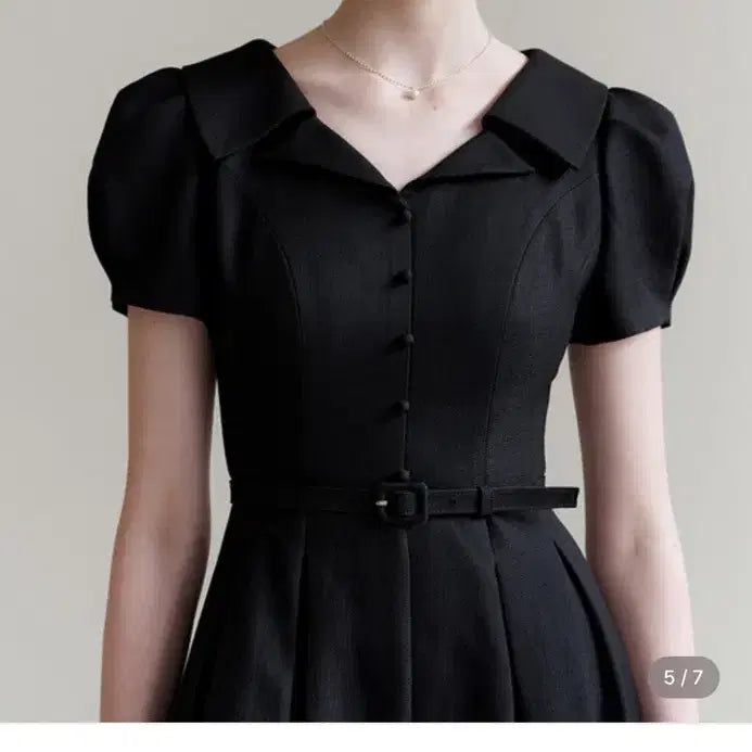 [BUNJANG] Flooum S The Classic Dress - Black / 플로움 S 더클래식드레스 블랙