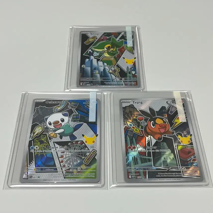 [BUNJANG] Pokemon Cards North American First Partner 5th Gen - Rowlet, Litten, Popplio Set / 포켓몬카드 북미판 퍼스트 파트너 5세대 주리비얀 뚜꾸리 수댕이