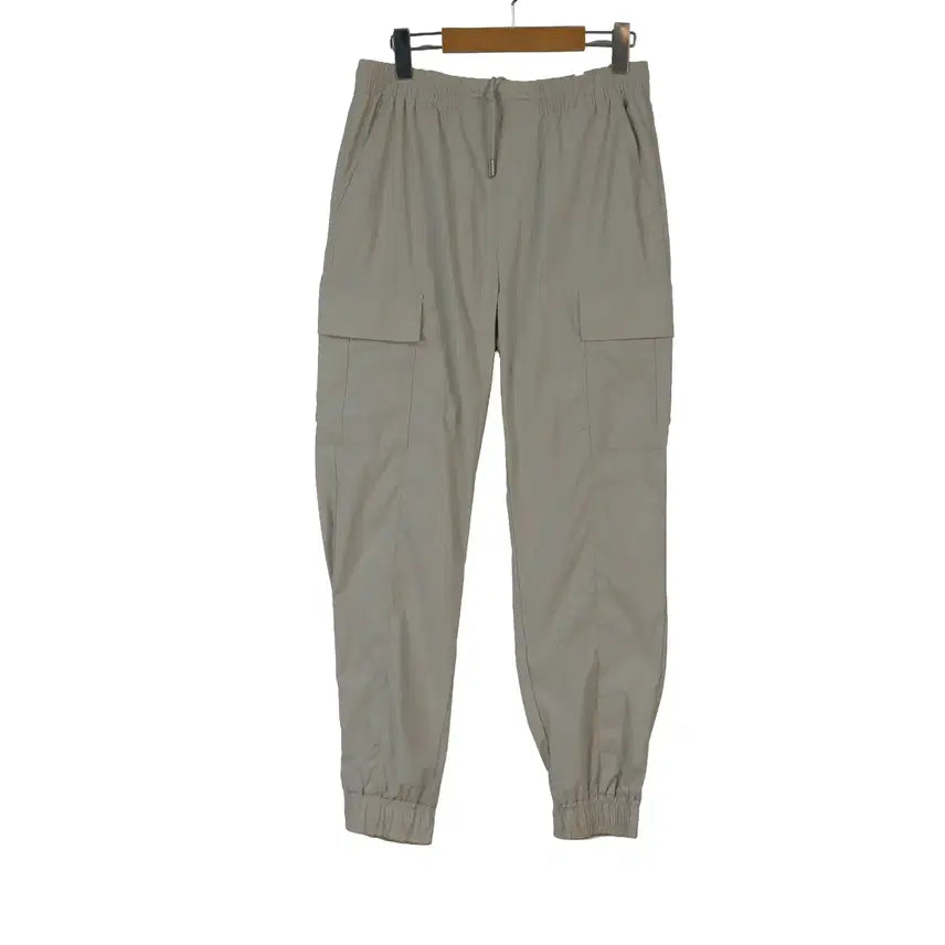 [BUNJANG] Kai aak maan Woven Cargo Jogger Pants Beige Size 30 / Kai aak maan 우븐 카고 조거팬츠 30 베이지 밴딩팬츠