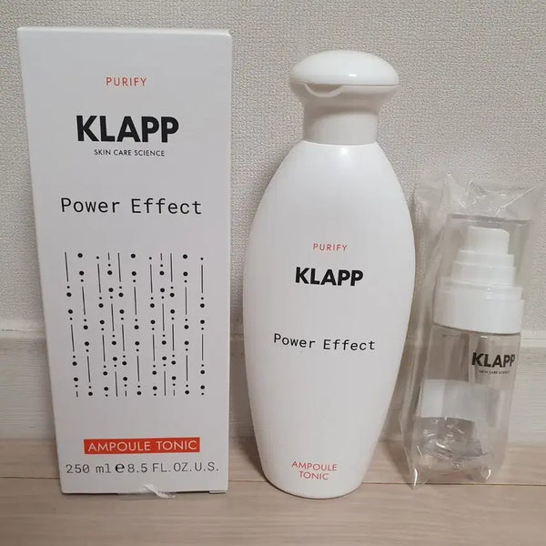 [BUNJANG] KLAPP Power Effect Ampoule Toner + Mist Bottle Set / 클랍 파워이펙트 앰플 토너+미스트 용기