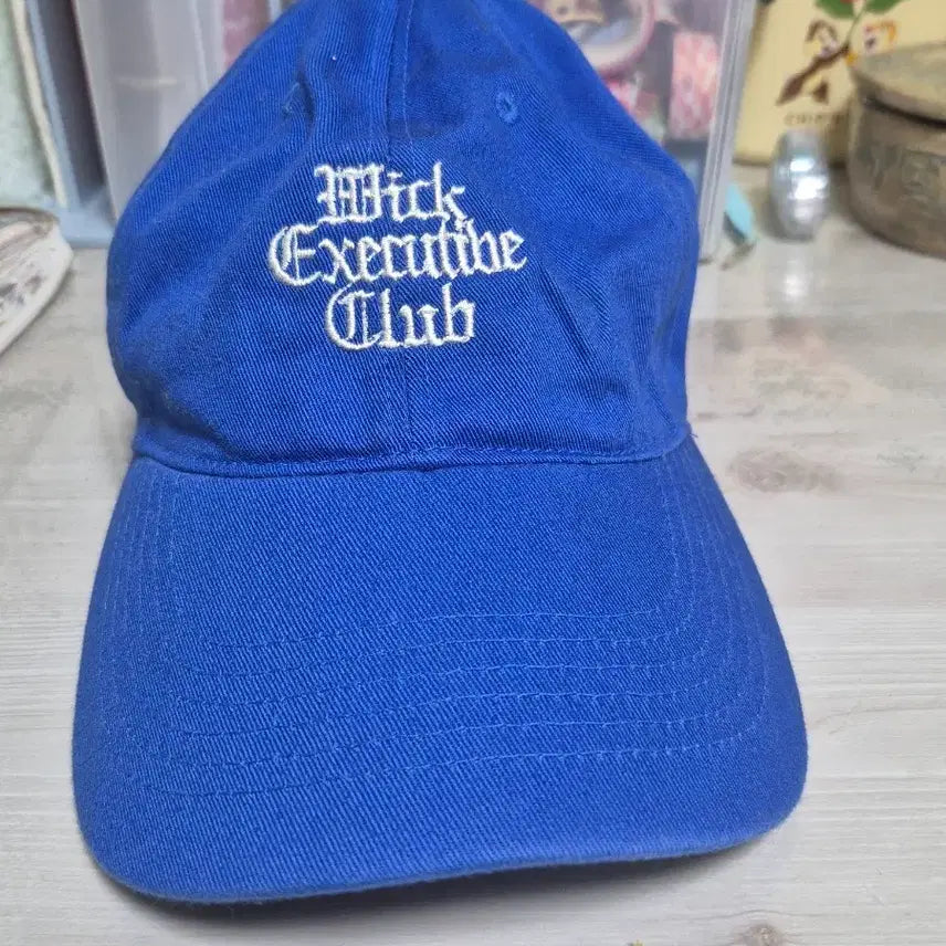 [BUNJANG] Wick Executive Club Blue Ball Cap / Wick Executive Club 파란색 볼캡
