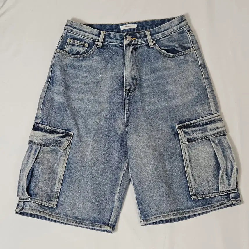 [BUNJANG] Nomade Denim Bermuda Shorts (M) / Nomade 노메이드 데님쇼츠 버뮤다 팬츠 반바지 M