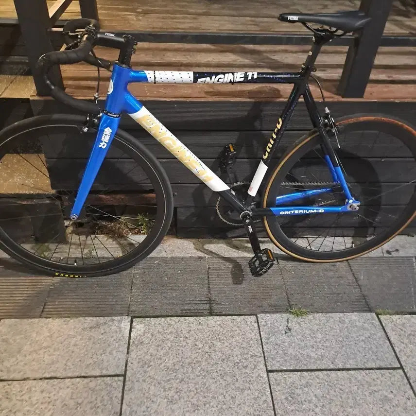 [BUNJANG] Engine11 Critdey Blueskin Fixie Bicycle / 엔진11 크릿디 블루스킨