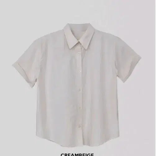 [BUNJANG] Autumn Summer Roll-up Shirt / 새상품 어텀 썸머 롤업 셔츠