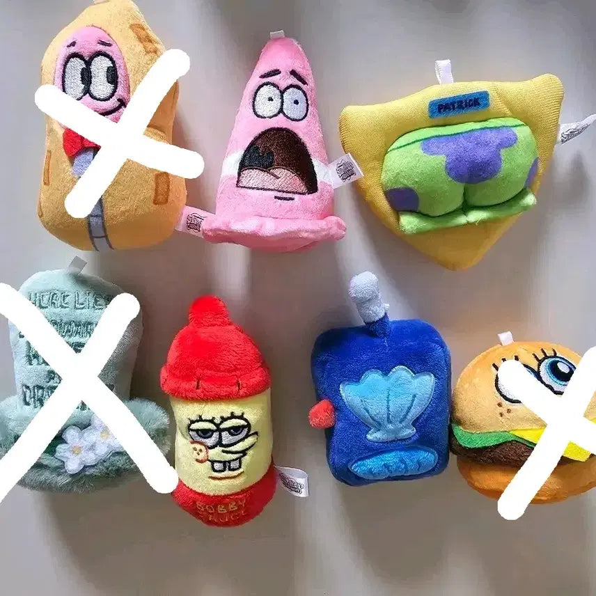 [BUNJANG] SpongeBob Magnet Keychain / 스폰지밥 마그넷키링 팝니다