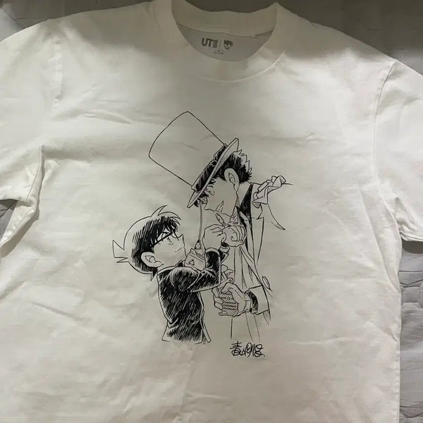 [BUNJANG] Uniqlo UT Case Closed: Kaito Kid T-Shirt / 코난 괴도키드 유니클로 UT M