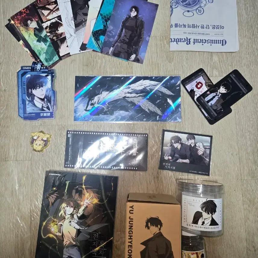 [BUNJANG] Omniscient Reader's Viewpoint Bundle Set / (최저가) 전지적독자시점 사진 속 굿즈 일괄 판매
