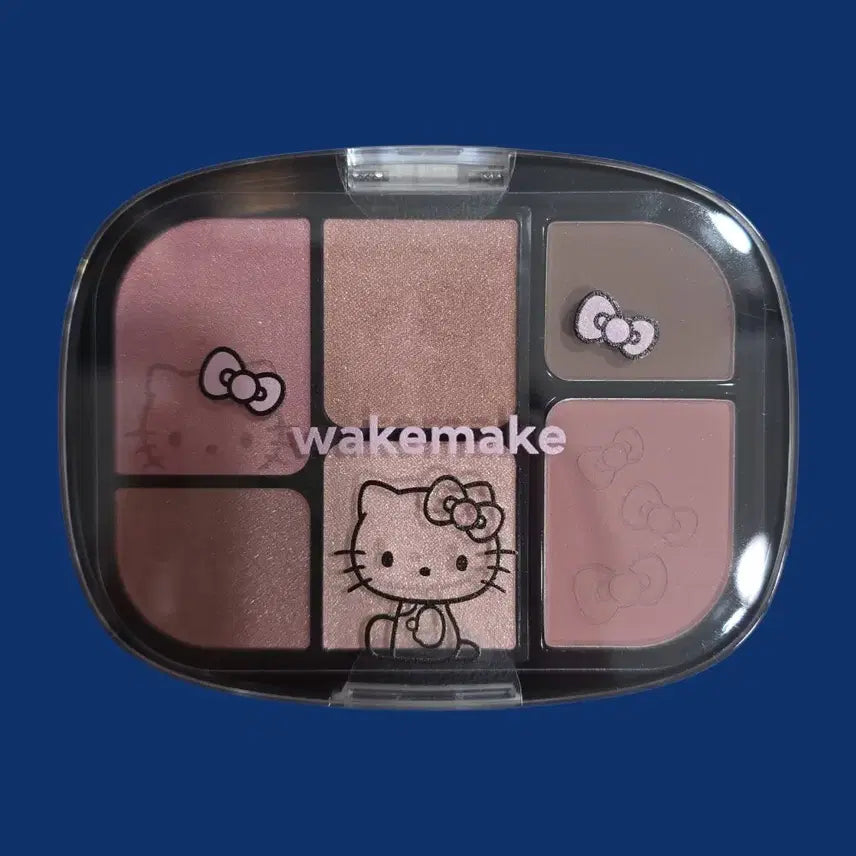 [BUNJANG] WAKEMAKE Hello Kitty Soft Sheer Multi Palette 13. Pink Shell (Sealed) / 웨이크메이크 헬로키티 소프트 쉬어 멀티 팔레트 13.핑크쉘 미개봉