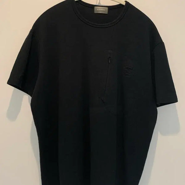 [BUNJANG] GAVANC Dover Cotton Blend T-Shirt Black L / GAVANC 가반 블랙 반팔티 L