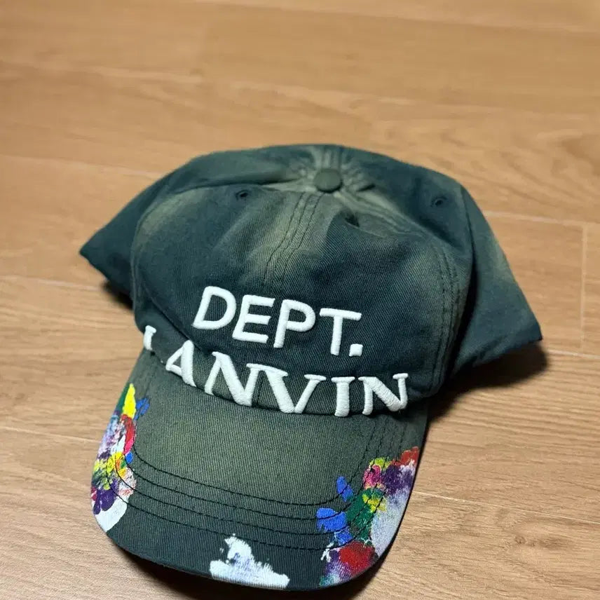 [BUNJANG] Lanvin x Gallery Department Paint Cap / [F] 랑방 x 갤러리디파트먼트 페인트 캡