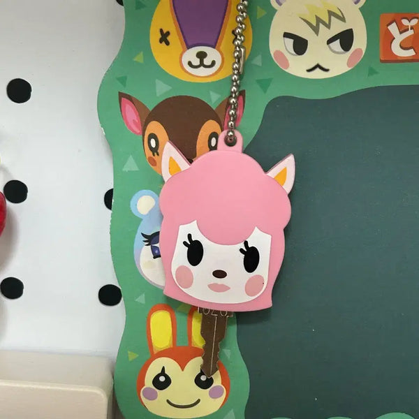 [BUNJANG] Animal Crossing Lisa Keychain Figure Gacha / 동물의숲 고전 리사 키홀더 피규어 가챠 키링