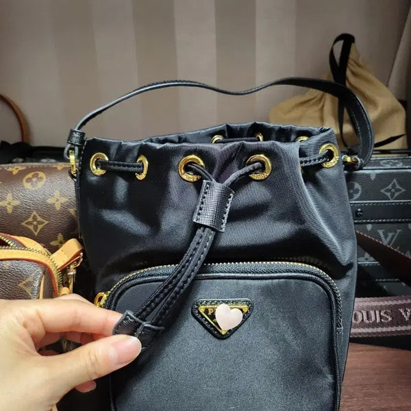 [BUNJANG] Women's Drawstring Crossbody Bag / 여성 복조리 크로스백