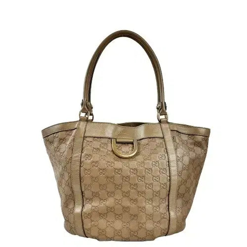 [BUNJANG] Gucci Abbey D-Ring Gold Tote/Shoulder Bag / 정품 구찌 시마 애비 D링 골드 토트/숄더백
