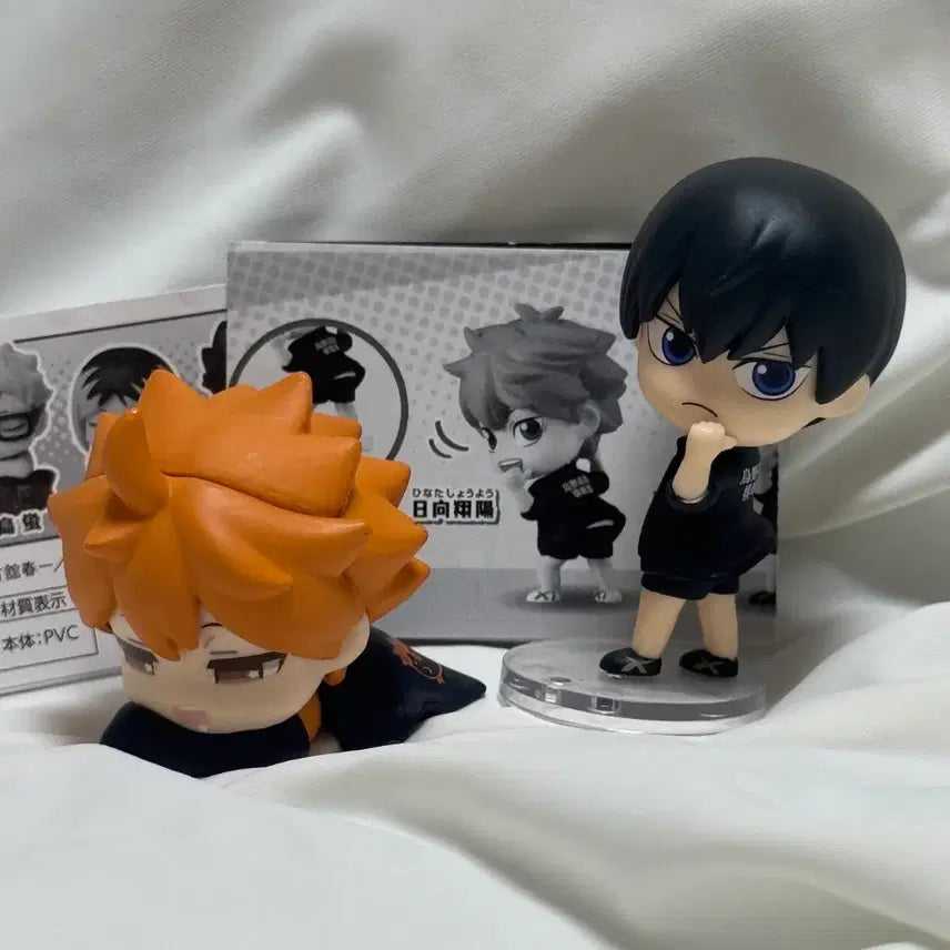 [BUNJANG] Haikyuu!! Kageyama Hinata Two-Figure Bundle / 하이큐 피규어 가챠 카게야마 히나타 2개 일괄