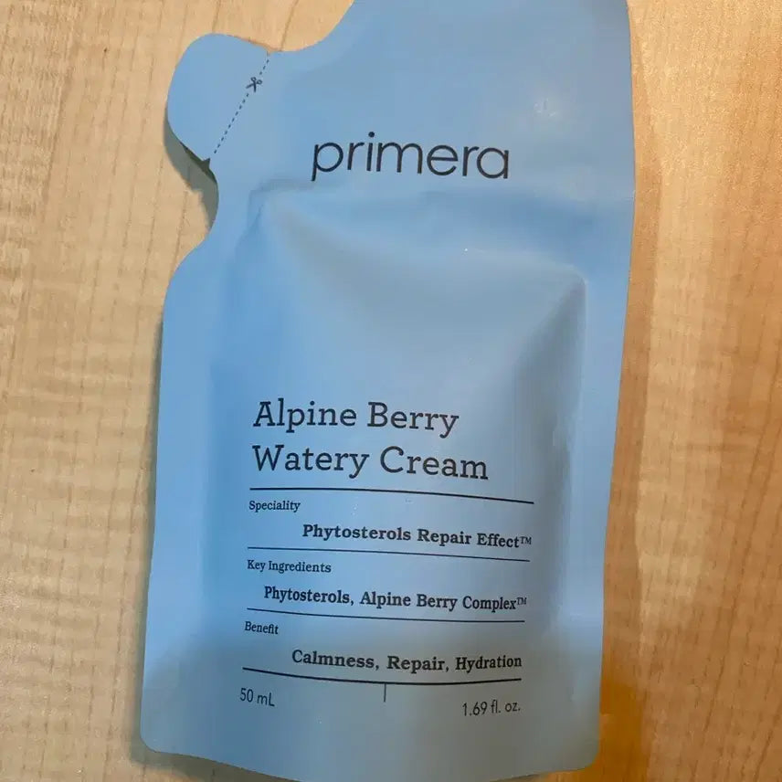 [BUNJANG] Primera Alpine Berry Watery Cream 50ml Refill / 프리메라 알파인 베리 워터리 크림 50ml 리필