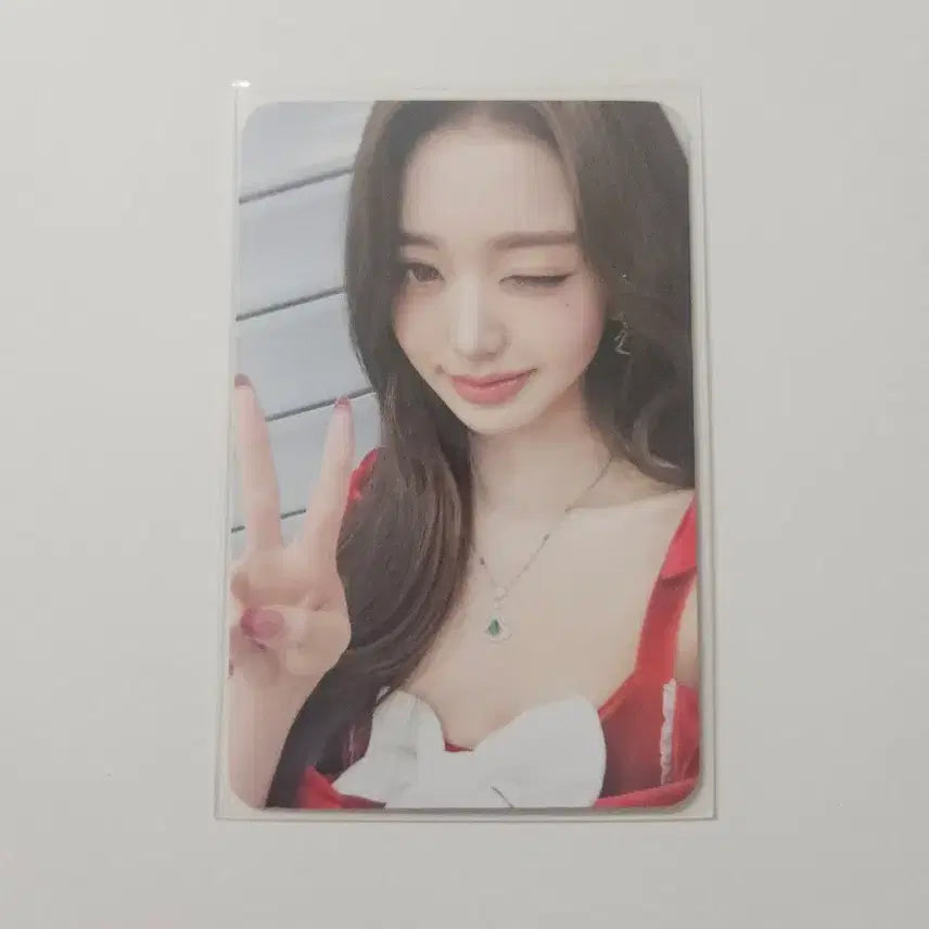 [BUNJANG] IVE Wonyoung WithMuu Lucky Draw Photocard Secret / 아이브 원영 위드뮤 럭키드로우 럭드 산타 분철 포카 시크릿