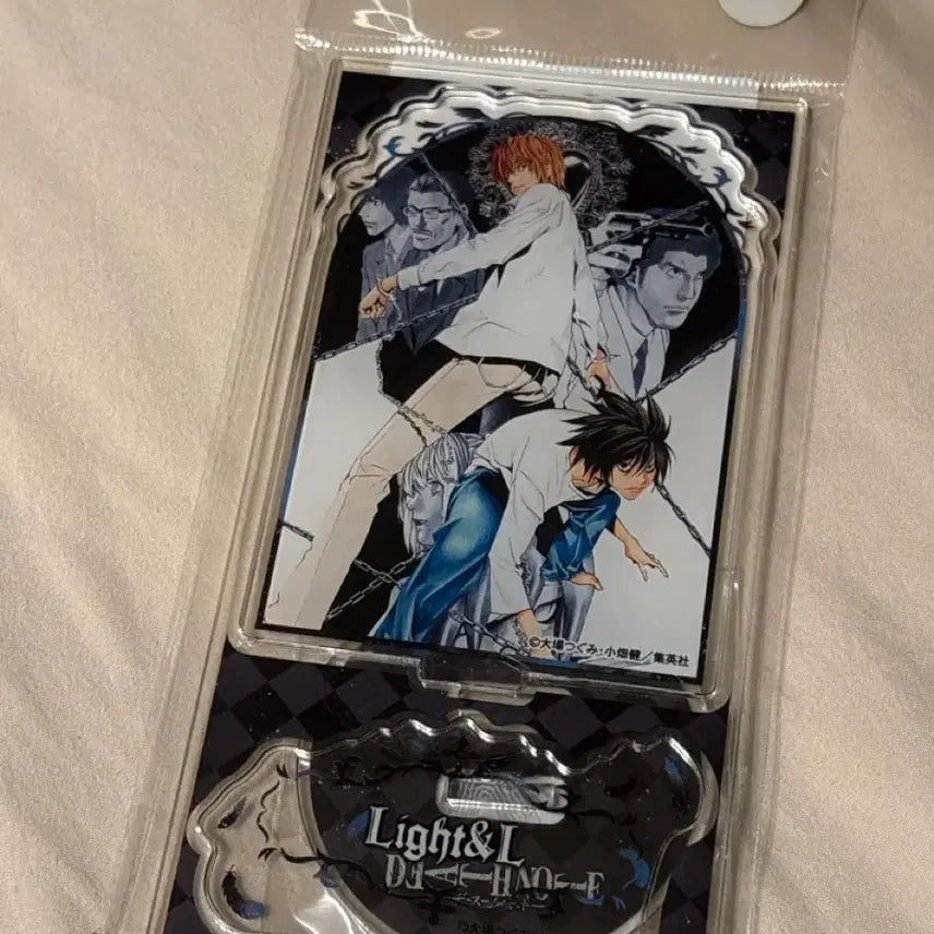 [BUNJANG] Death Note Crux Diorama Acrylic Stand - L & Light (Sealed) / 미개봉 새상품)데스노트 크럭스 디오라마 아크릴 스탠드 미개봉 엘 라이토