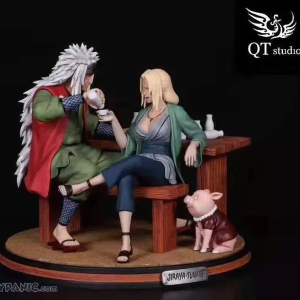 [BUNJANG] Naruto Jiraiya & Tsunade Resin Figure / 나루토 qt 지라이야 츠나데 레진 피규어 판매합니다.