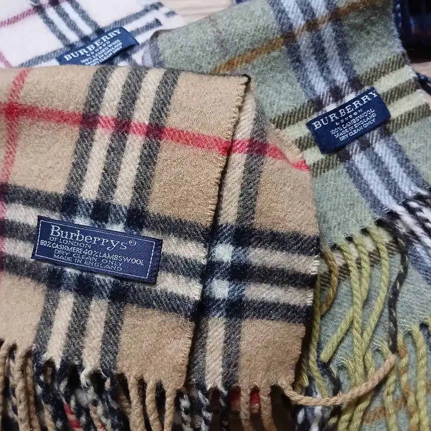 [BUNJANG] Burberry Vintage Check Wool Muffler Scarf / BURBERRY 버버리 빈티지 머플러 목도리 체크
