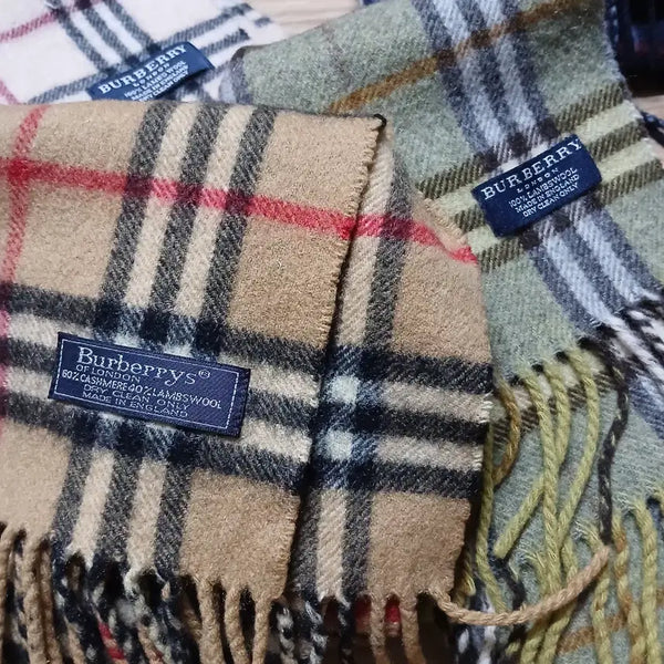 [BUNJANG] Burberry Vintage Check Wool Muffler Scarf / BURBERRY 버버리 빈티지 머플러 목도리 체크