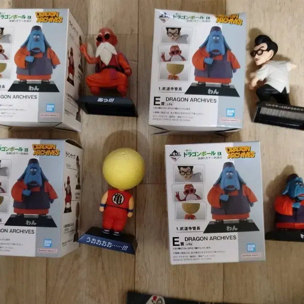[BUNJANG] Ichiban Kuji Dragon Ball EX World Tournament E Prize Full Set of 4 Figures / 제일복권 드래곤볼EX 천하제일무도회 E상 아카이브 4종 풀셋 피규어 판매